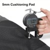INLETTER 2-in-1 Waterproof E-Bike Battery Cover with Removable Heating Pad