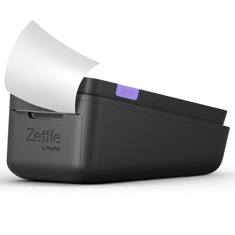 Zettle Payment Terminal Replacement Printer Paper Roll, Pack of 20