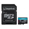 Memoria Microsd Kingston Canvasgo Plus 256gb A2 U3 V30 170mb
