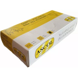 Ascol 100 Guantes Largos Desechables Para Uso Veterinario Ascol