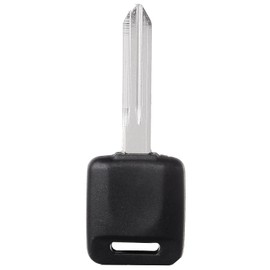 ECCPP Replacement fit for Uncut Transponder Ignition Car Key for Nissan Series NI04T (Pack of 2)