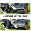 21inch Heavy Duty Leaf Grass Collector Strong Plastic Wheels Thickened