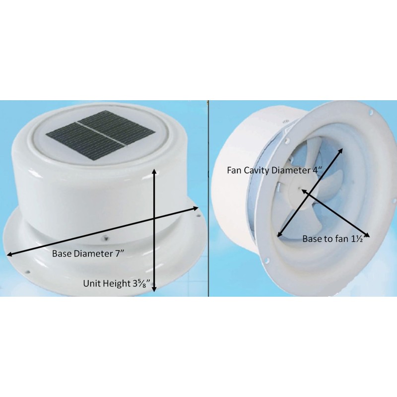 Ultra-Fab Solar Plumbing Vent (53-945001)