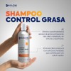 Shampoo Control Grasa, con Extracto de Sauce, 360 ml, Limpieza
