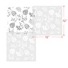 GSS Designs Flower Vine Stencils for Painting on Wood Wall