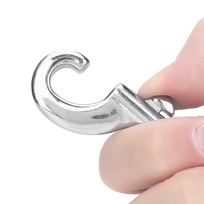 Tbest Diving Hook, Double End Snap Hook 316 Stainless Steel