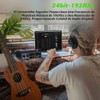BOMGE Interfaz de audio USB (32 bits/192 kHz) con XLR,