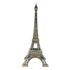 Bells Box Creative Metal Paris Eiffel Tower Model - Paris Souvenir Eiffel Tower - Vintage French Souvenir Home Decor Statue - Antique Colour Paris Gift