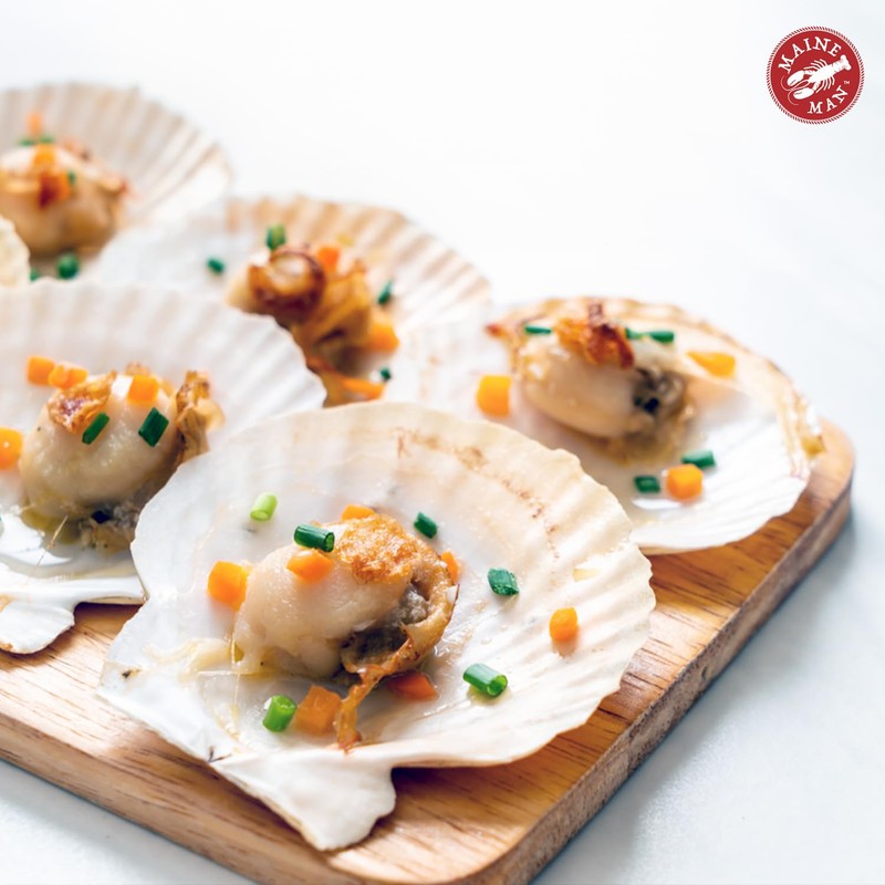 Maine Man Natural Baking Shells, 3.75-Inches, Set of 4