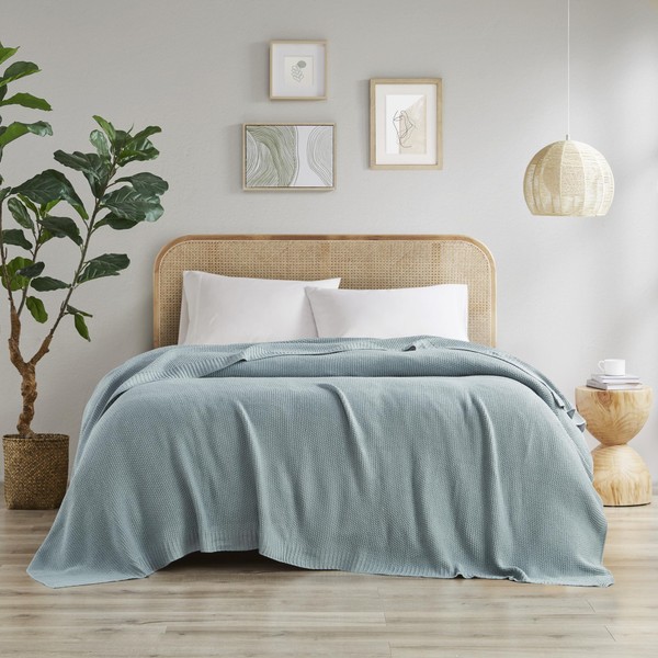 INK+IVY Bree Knit Throw Blanket for Bed, Sofa, and Couch,