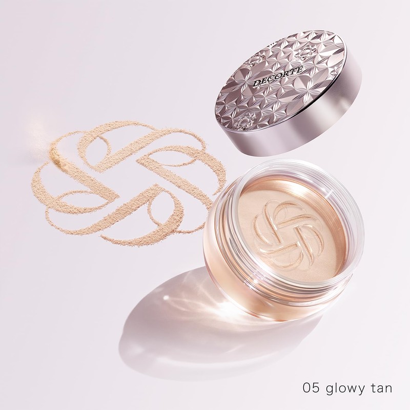 DECORTÉ Face Powder, Loose Powder, 05 glowy tan 0.7 oz