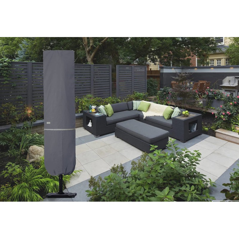 Patio Umbrella Cover with Rod for 7 to 11 Ft