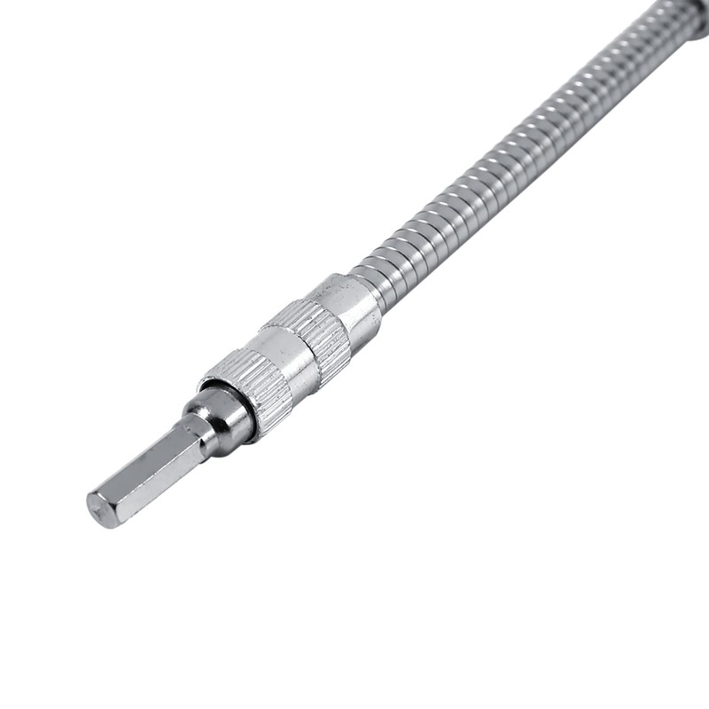 Bendy Drill bit Extension + Flexible 200mm Extension Magnetic Screwdriver