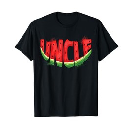 Uncle Watermelon Summer Fruit Family Matching Birthday Men T-Shirt