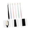 BIUDECO 6Pcs Soft Bristle Toothbrushes for Adults Dual Purpose Oral