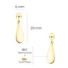 SOFIA MILANI - Women's Earrings 925 Silver - Drop Ball
