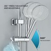 EULAPGOE 2 Pcs Shower Head Holder 18-25mm Shower Head Holder