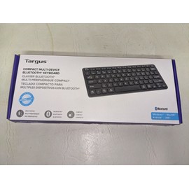 TARGUS AKB862US Compact Multi-Device Bluetooth Antimicrobial Keyboard (4D)