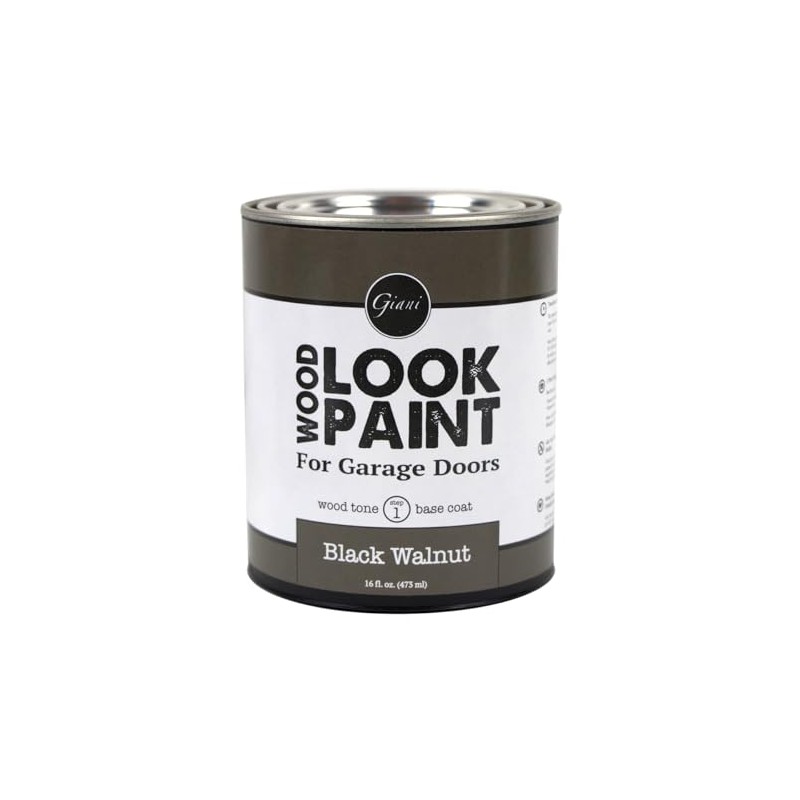 Giani Wood Look Paint for Garage Doors- Step 1 Wood