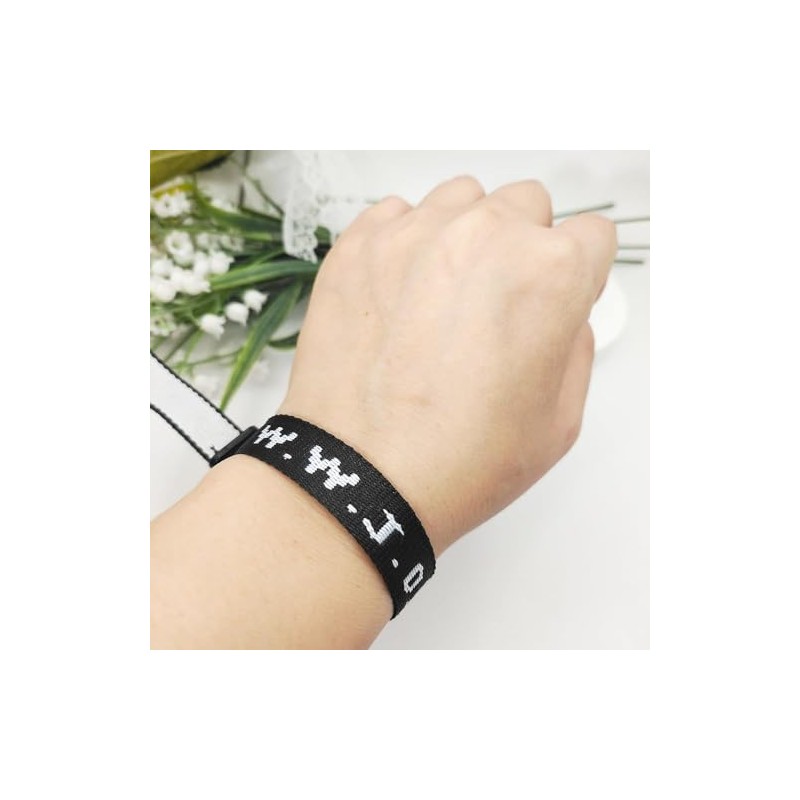 FORUBUS WWJD Bracelets, Inspirational Christian Wristbands for Men and Women,