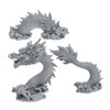 Ciieeo Sandstone Dragon Statue Chinese Dragon Decoration for Living Room
