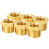 ChillWaves Brass Pipe Fitting, Reducer Hex Bushing 1/2" NPT Male