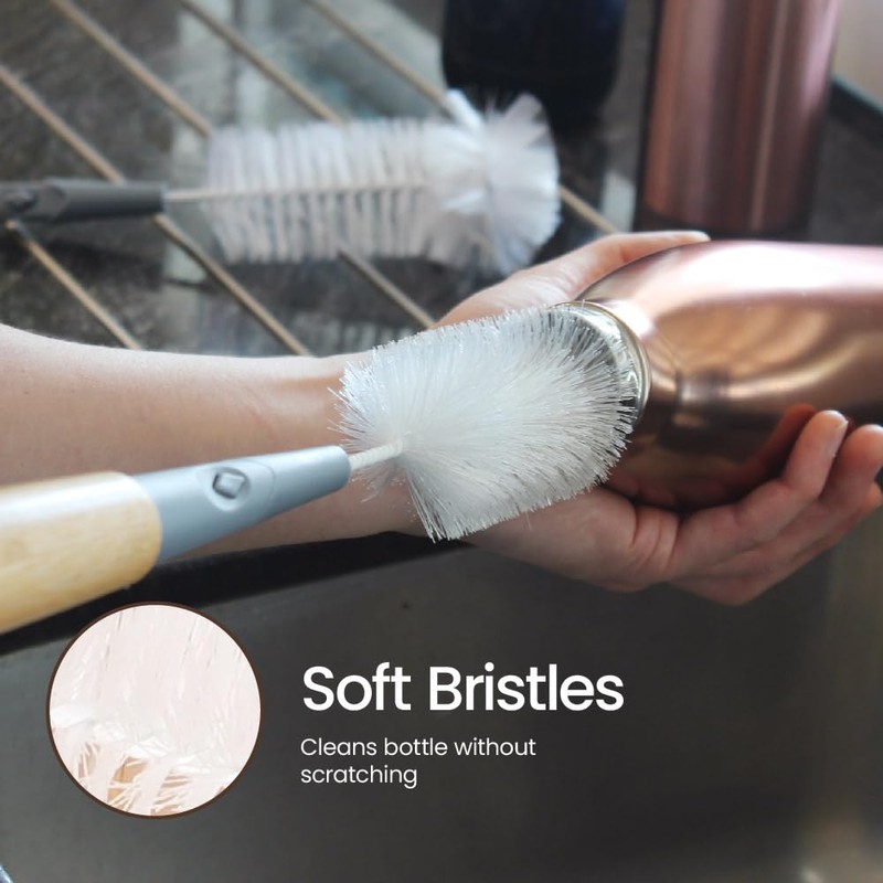 White Magic Eco Basics Bottle Brush Refills 2 Pieces