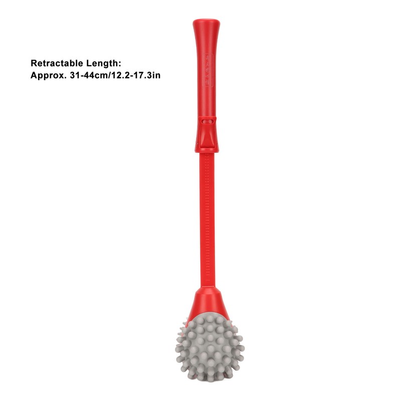 Massage Hammer 2 Soft Heads Retractable Flexible Handle Large Area