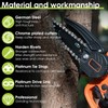 Thten 6" Pruning Mini Chainsaw Chain Compatible with Greenworks CS24L210