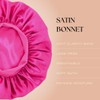 Essential Aura Satin Bonnet – Adjustable Sleep Bonnet for Women