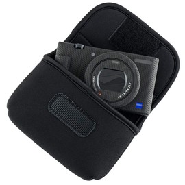JJC Camera Pouch Camera Case for Ricoh GR IIIx GRIIIx HDF GRIII GRIII HDF GR3 GRII Sony ZV-1 RX100 VII VI VA V IV III II Canon G7 X III II G9X II SX740 SX730 SX720 Olympus TG-7 TG-6 TG-5 TG-4 TG-3