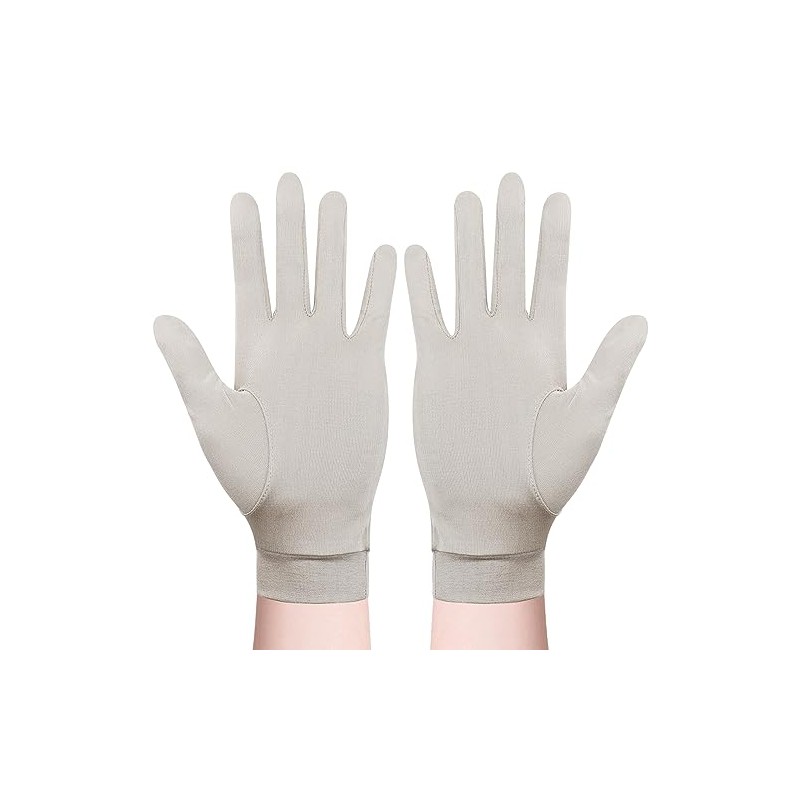 CINECE Women's Silk Gloves, Hand Care, Moisturizing, Warming, Protection, Rough
