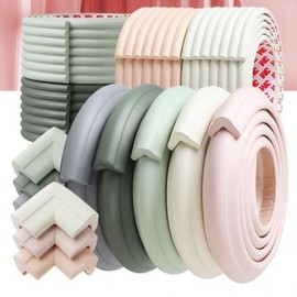 Corner Protector Safety Cushion Guard for Tables Baby Protection Premium Peach 2ea