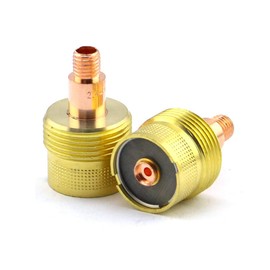 WeldingCity 2-pk Large Gas Lens Collet Body 45V64S (3/32") for TIG Welding Torch 9, 20 and 25 Series from Weldcraft Lincoln Miller ESAB CK (2-PK)