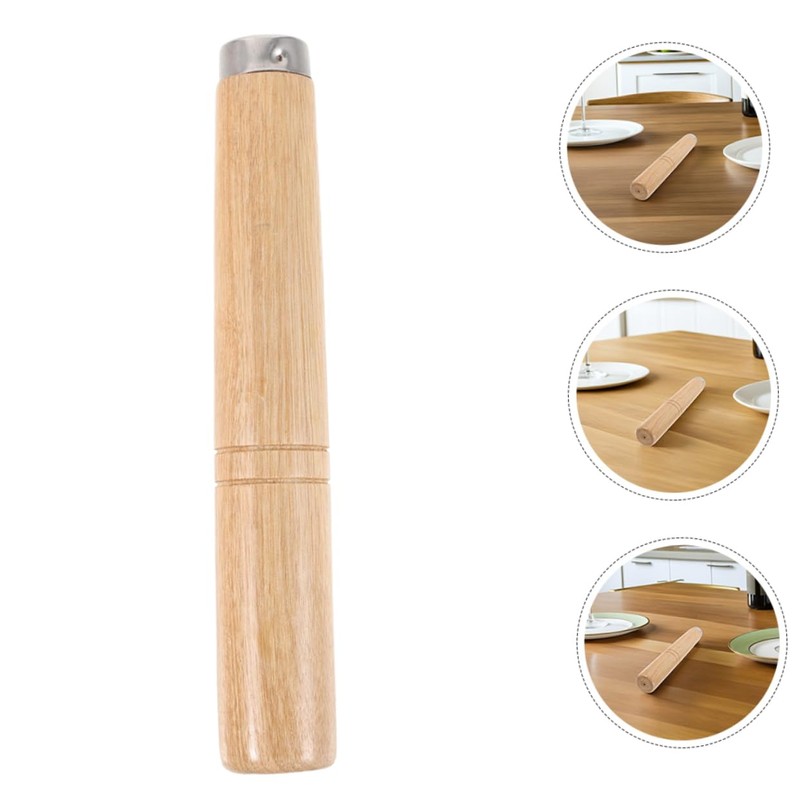 Ciieeo 2pcs Wooden Spatula Handles Ergonomic Replacement for Pots and