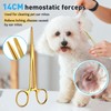 CITYWISH Dog Grooming Scissors,Curved Thinning Shears Dog Grooming with Safety