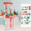Pretend Play Kitchen, Compact, Includes Cooking Utensils, For Girls, Kitchen,