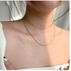 TseenYi Fashion Multilayer Pearl Necklace Choker Necklace Multilayer Punk Charm