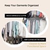 CUTSKY Velvet Hangers 50 Pack, Ultra Slim & Short Neck
