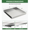 OREALLANDROL 48" x 24" Stainless Steel Prep Table with Drawer,