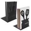 Molbory 2 Pieces Bookends, 15 x 10 x 10 cm