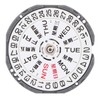 VJ33 Watch Movement Replacement Day Date Calendar Movement Watch Repair