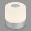 BRILONER Mini LED Table Lamp Wireless, Dimmable Bedside Lamp Touch,