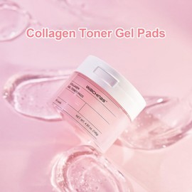[Global] Bestselling Collagen Toner Cotton Pads for Hydrating and Moisturizing Skin Free Size / Style 1 10ea