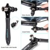 cyclists Bicycle Crank Puller for Square Thread Crankset or ISIS
