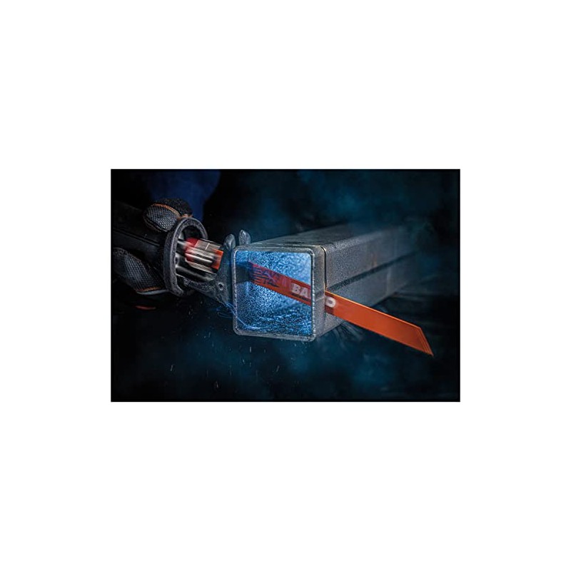 Bahco Sandflex® 3940-150-8/12-ST-5P Reciprocating Saw Blade Bi-Metal 150 mm 8/12