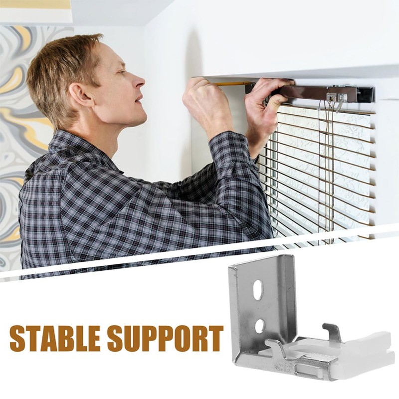 LOLIPPYY Blind Mounting Bracket, Heavy Duty Roller Mounting Hardware, Window