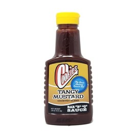 16oz Bottle of Barbecue Sauce Cookies Tangy Mustard Country Blend