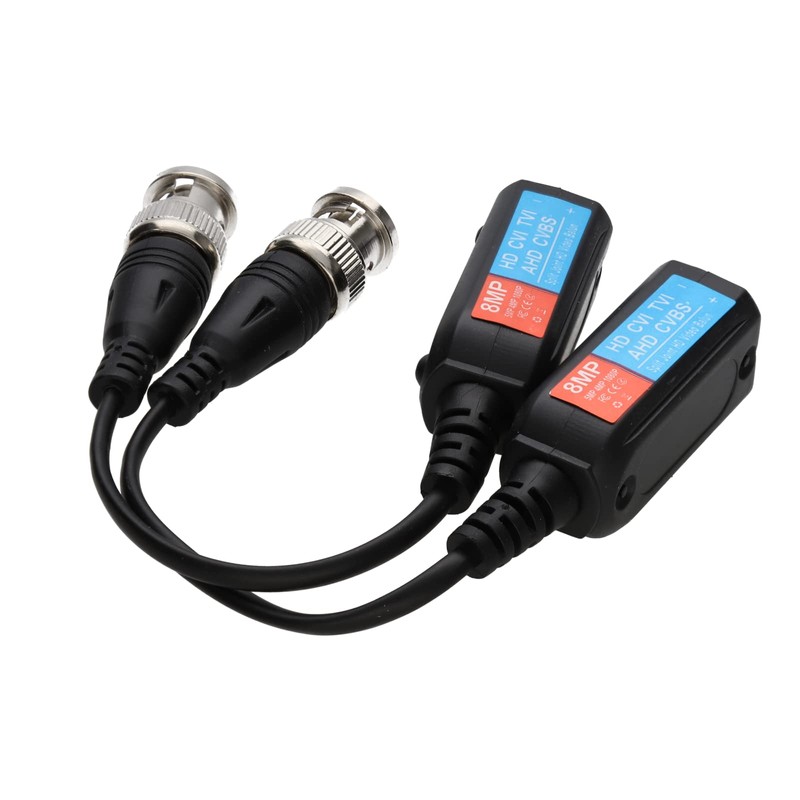 BNC Video Balun 5MP/8MP HD Video Surveillance CCTV Over LAN/Ethernet