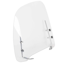 14.3"x16.5" Clear 125cc 150cc Scooter Moped Dirt Bike Motorcycle Windshield Screen Compatible with Yamaha Honda Visor Scooter Windshield Transparent Acrylic